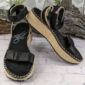 OTBT Reflector Stone Wedge Sandal